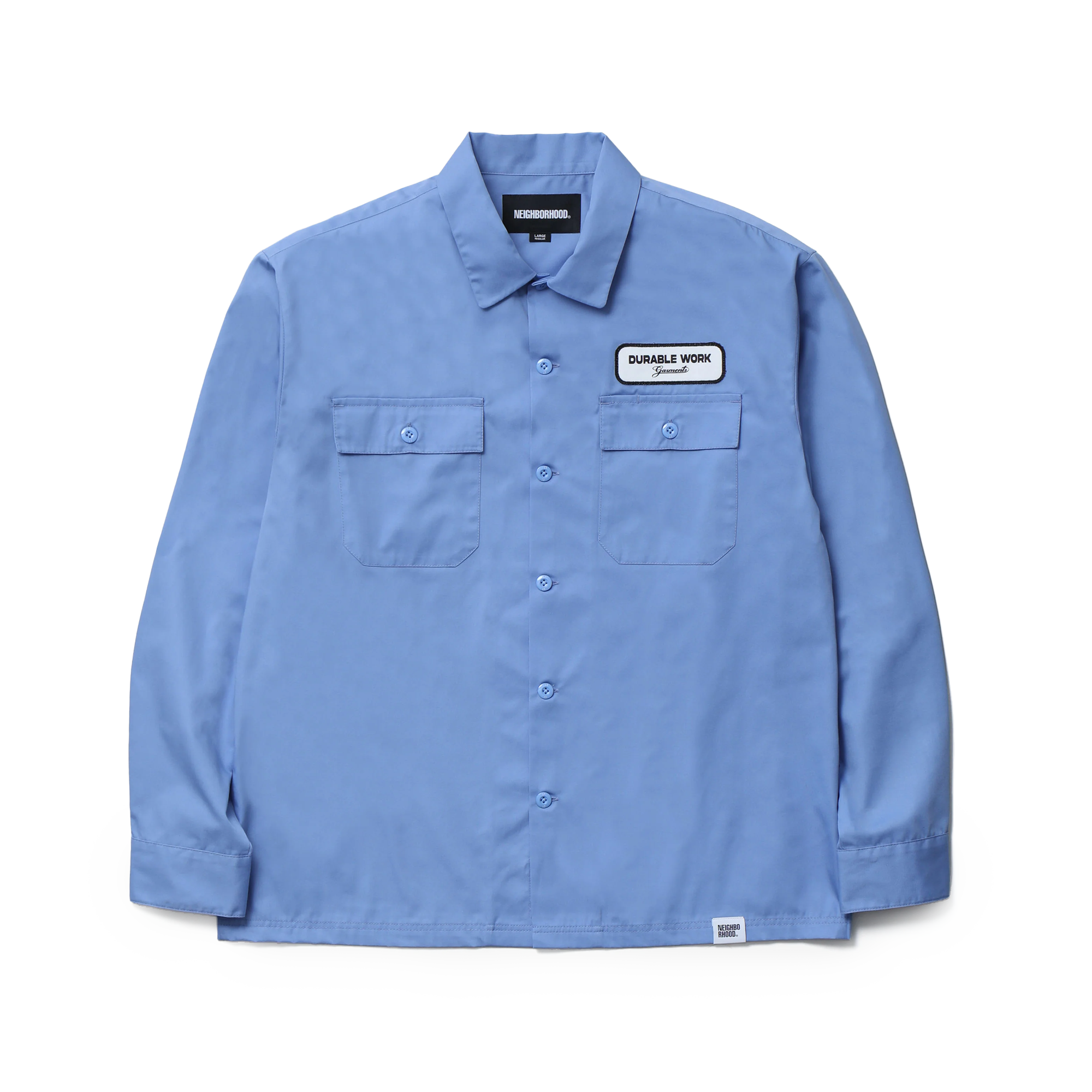 Neighborhood Classic Work Shirt L/S -1 Blue