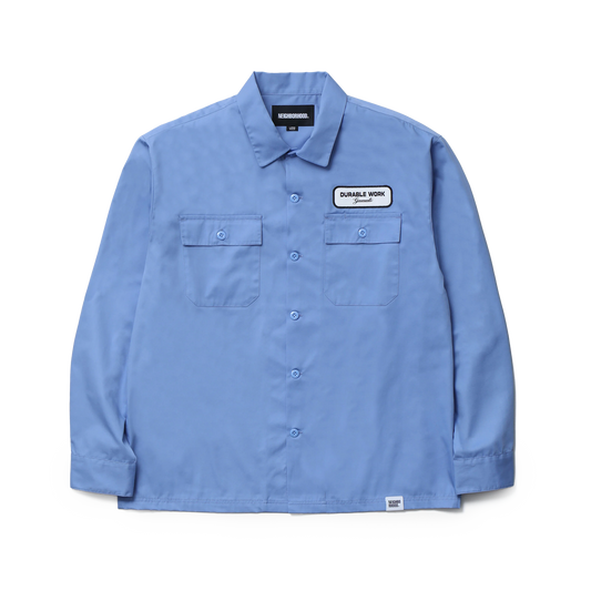 Neighborhood Classic Work Shirt L/S -1 Blue