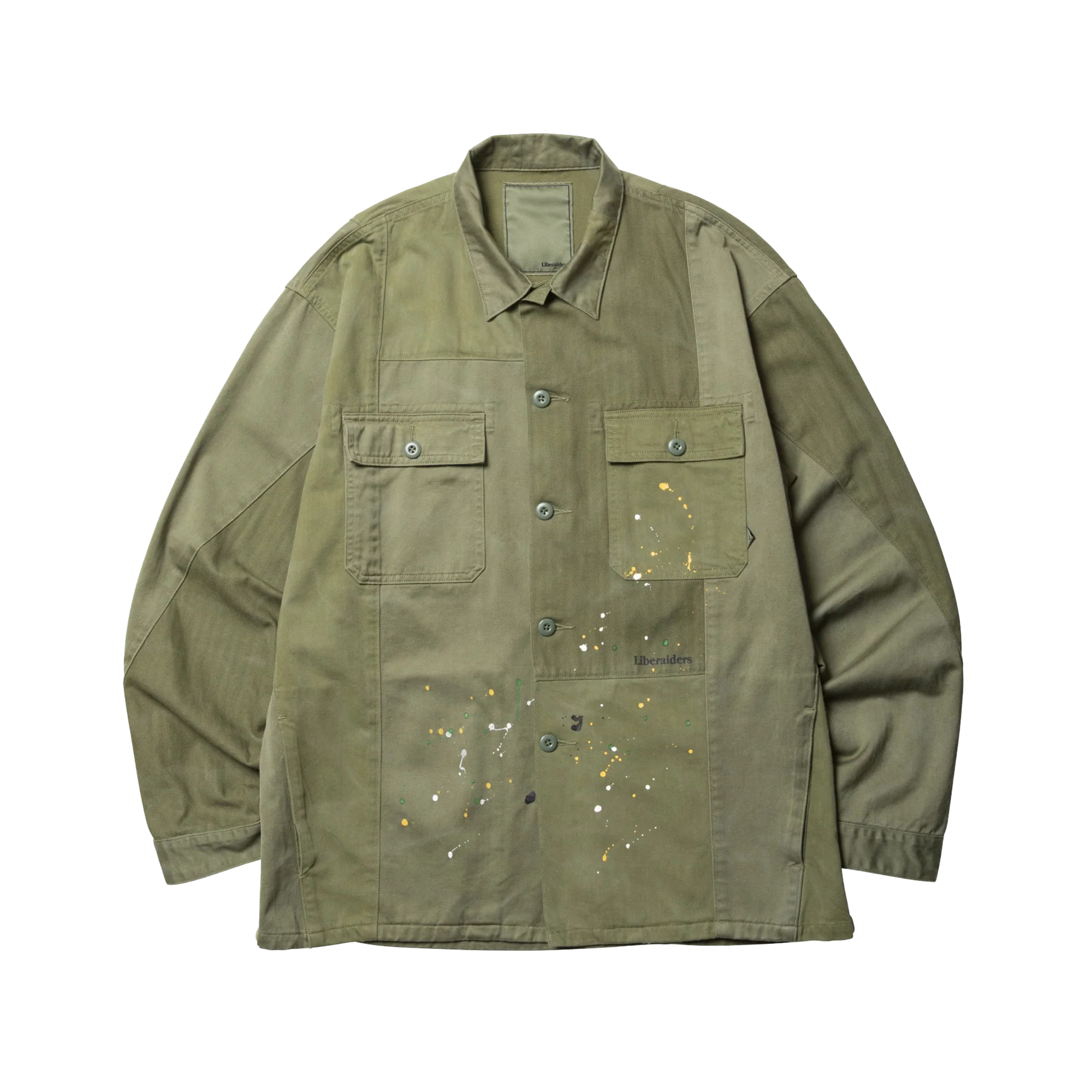 Liberaiders Patchwork BDU Shirt Olive
