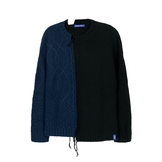 A-COLD-WALL* Ruptured Knit Black Oynx