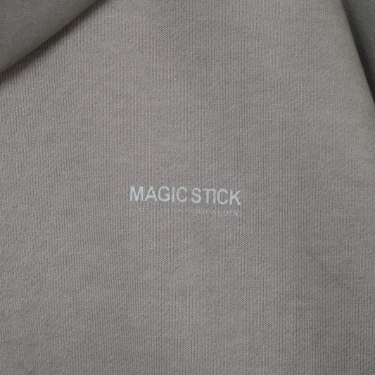 Magic Stick 2 Tone Comfort Hoodie Steel Grey with Spray
