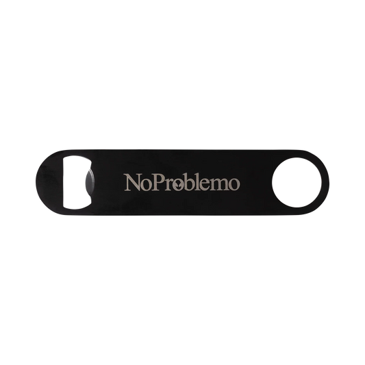 No Problemo Bottle Opener Black