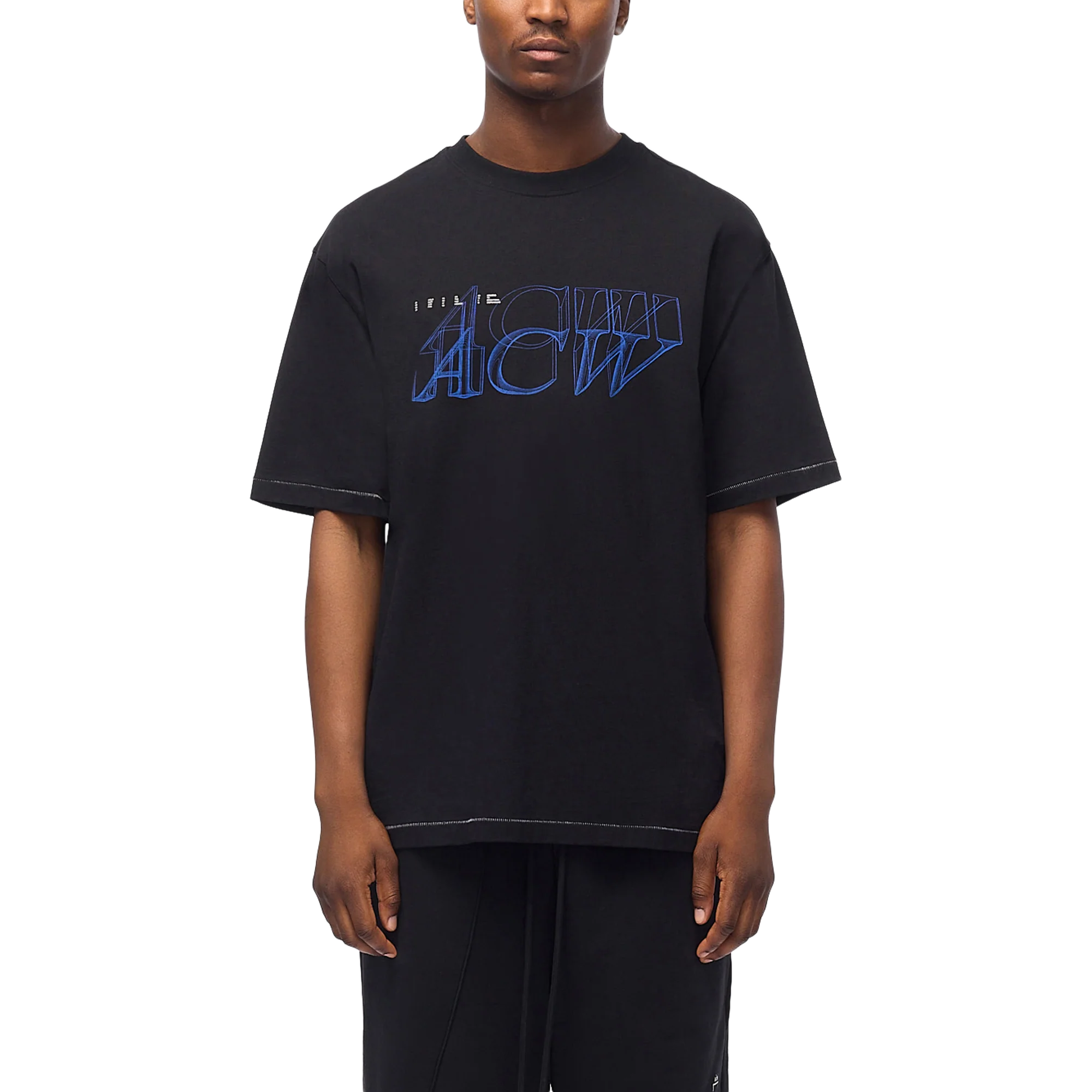 A-COLD-WALL* Serif T-Shirt Black Oynx