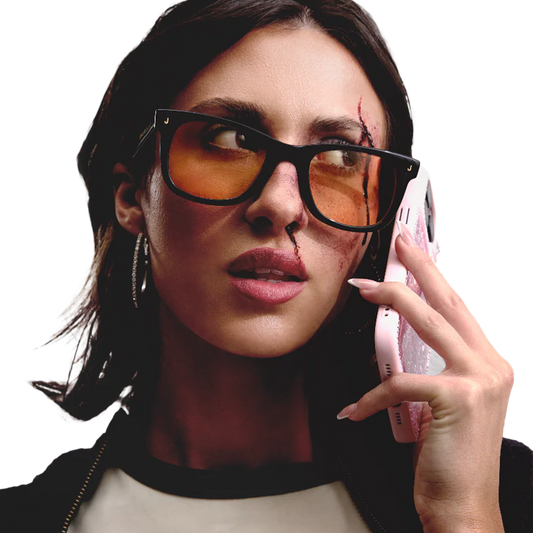 Jungles Jungles Hard Lean Sunglasses Black/Yellow