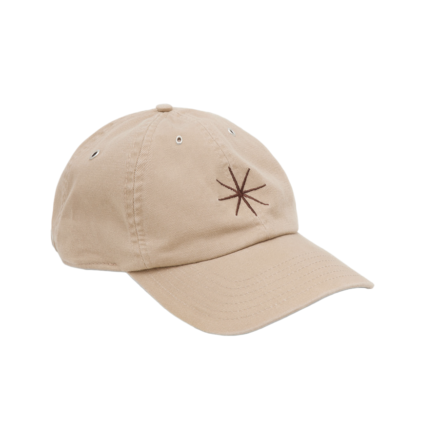 Pseushi Ball Cap Washed Khaki