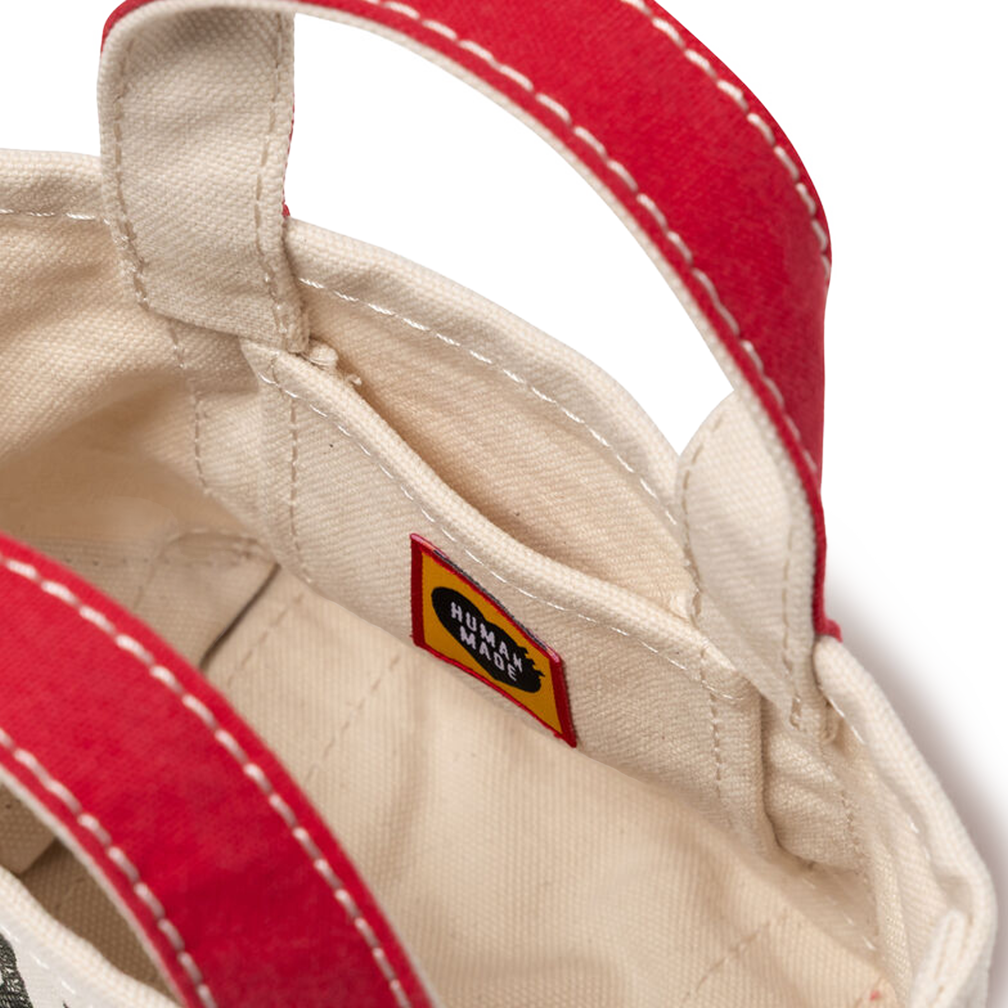 Human Made Canvas Tote Small White HM31GD054