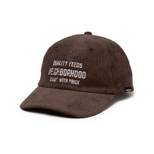 Neighborhood Corduroy Dad Cap Brown 252YGNH-HT02