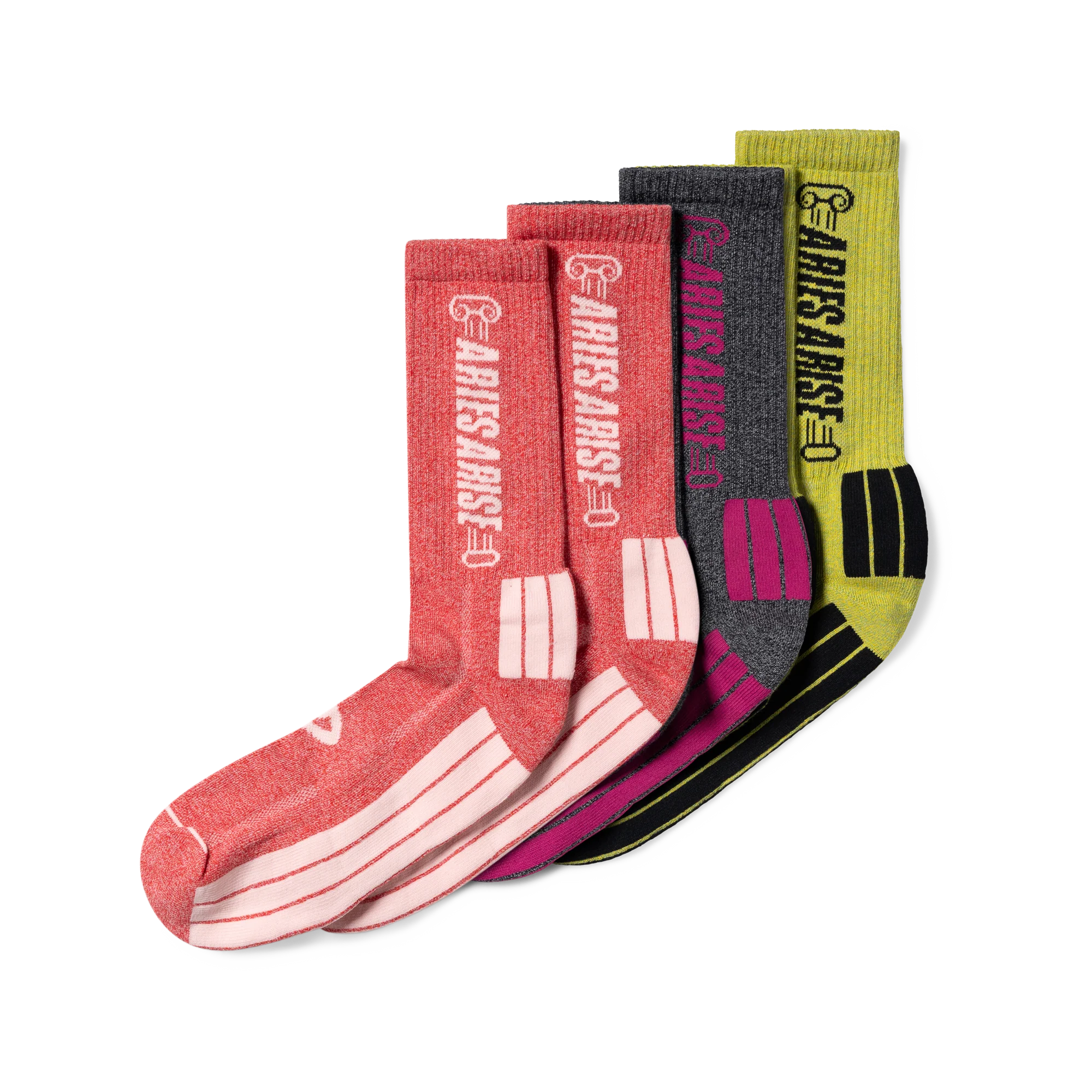 Aries 3-Pack Column Sock Multi