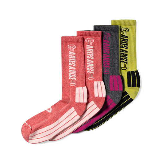 Aries 3-Pack Column Sock Multi