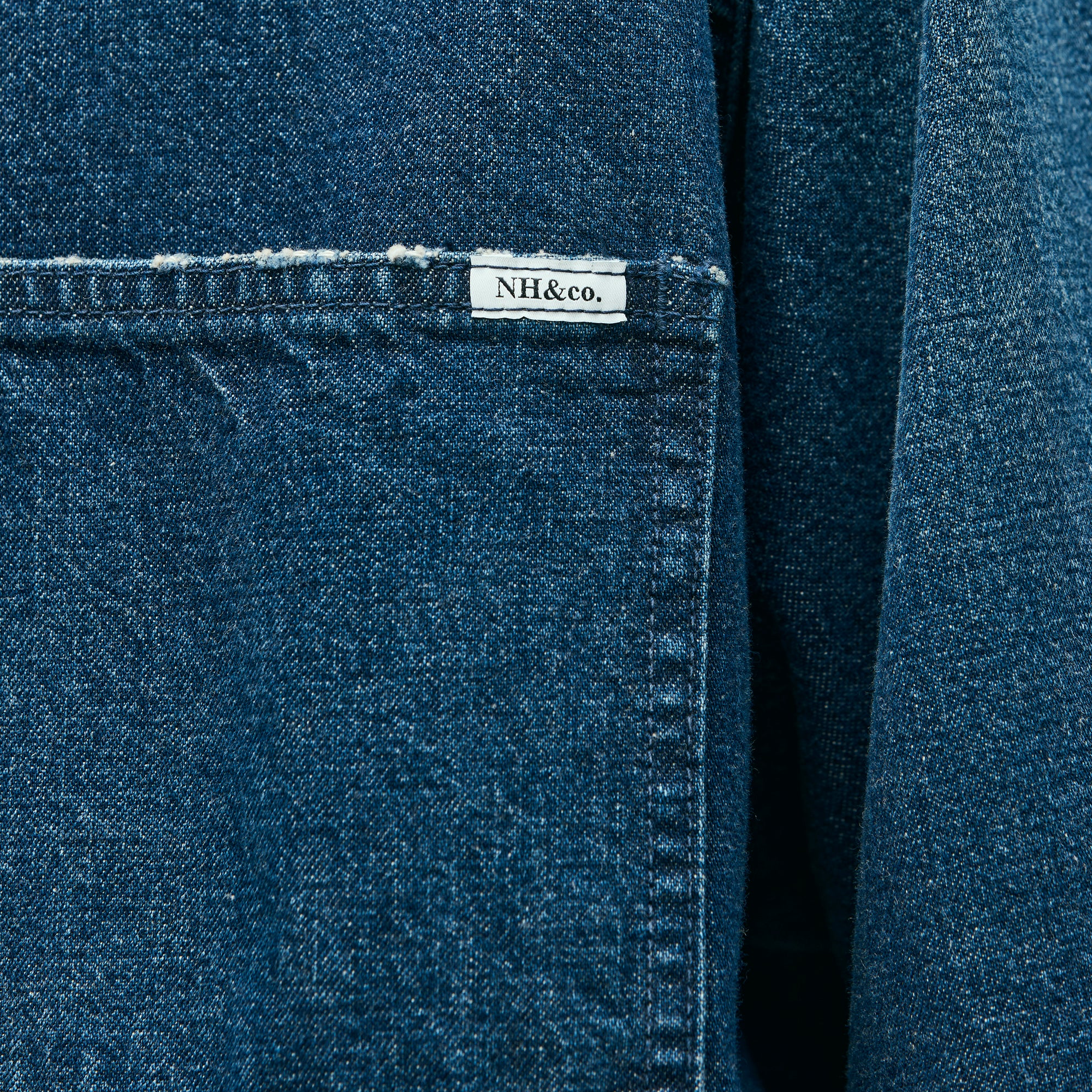 Neighborhood Washed Denim Coverall Jacket Indigo