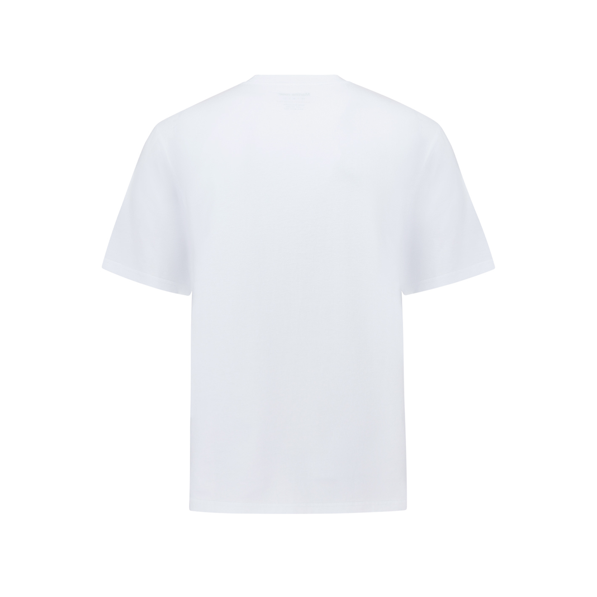 Martine Rose Classic T-Shirt White Rose Outline