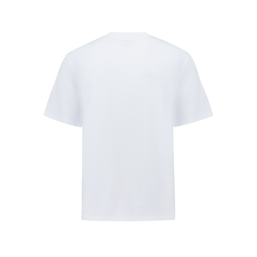 Martine Rose Classic T-Shirt White Rose Outline