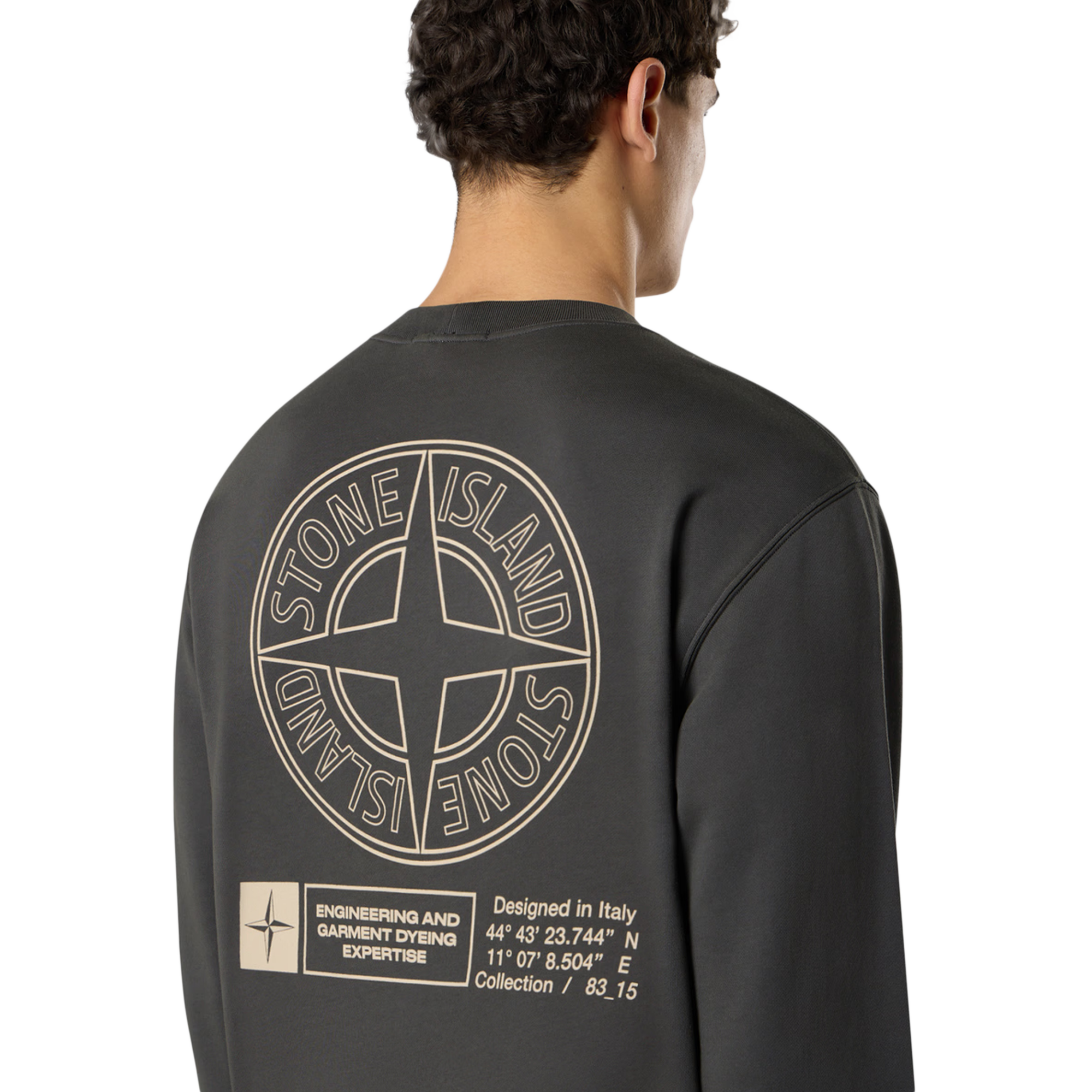 Stone Island Sweatshirt 6100018 Lead Grey