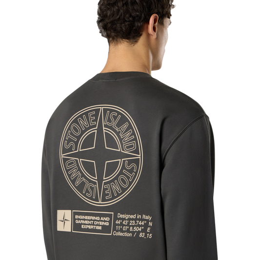 Stone Island Sweatshirt 6100018 Lead Grey