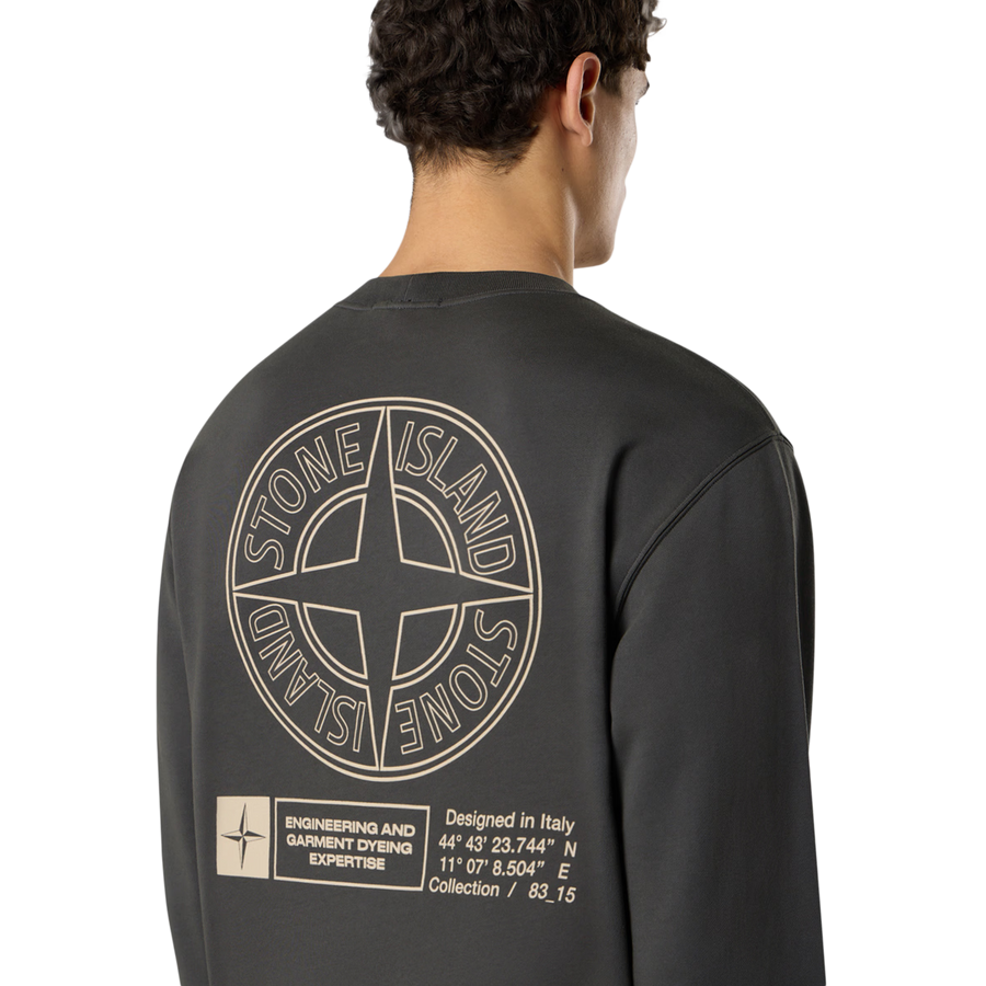 Stone Island Sweatshirt 6100018 Lead Grey