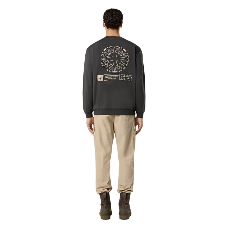 Stone Island Sweatshirt 6100018 Lead Grey
