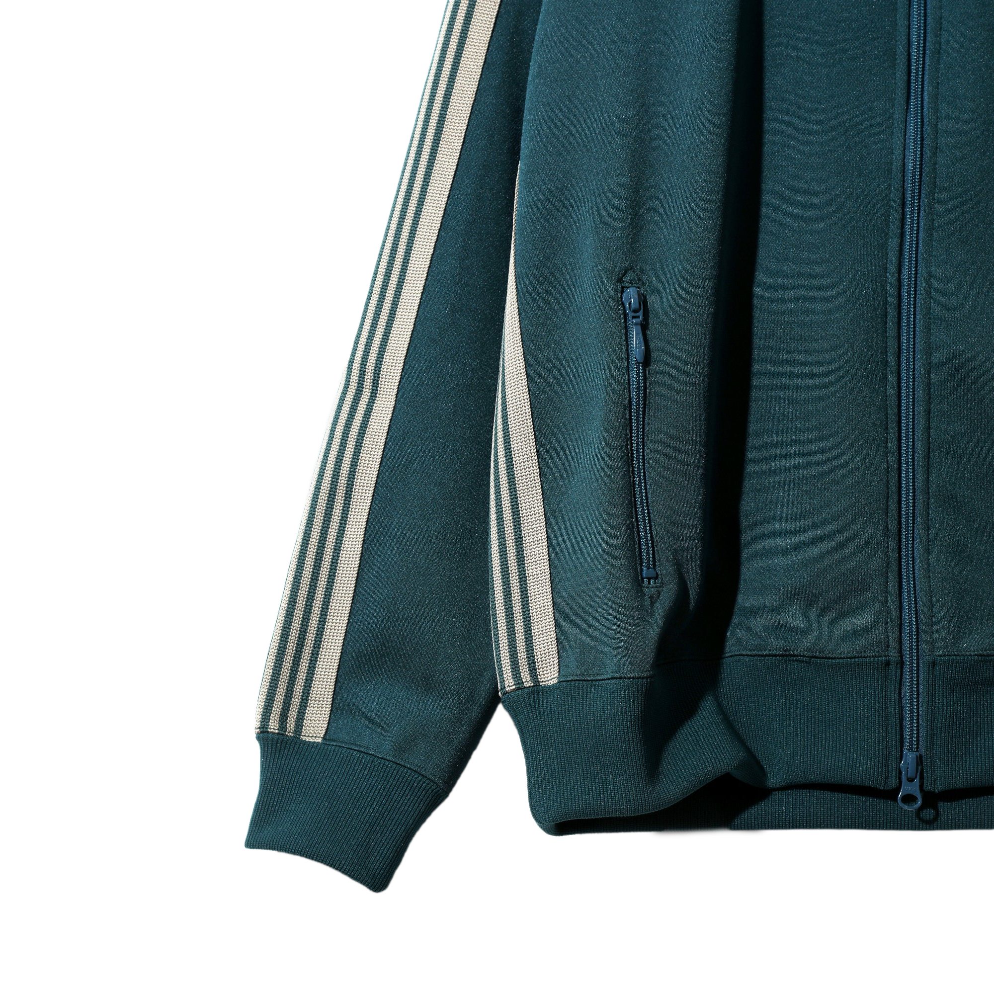 Needles Track Jacket Poly Smooth Green