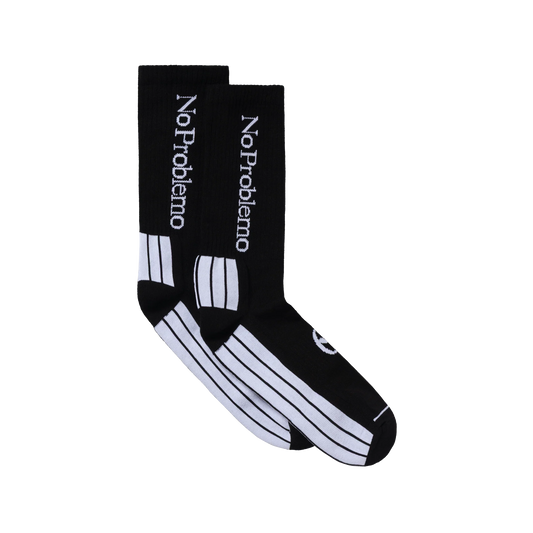 No Problemo Socks Black