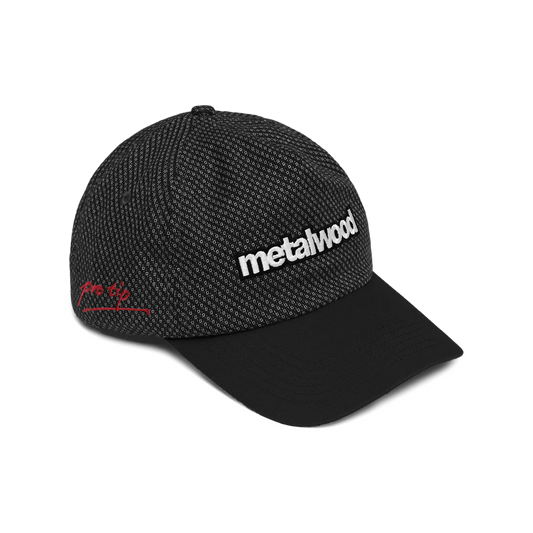 Metalwood Pro Tip Snapback Hat Black