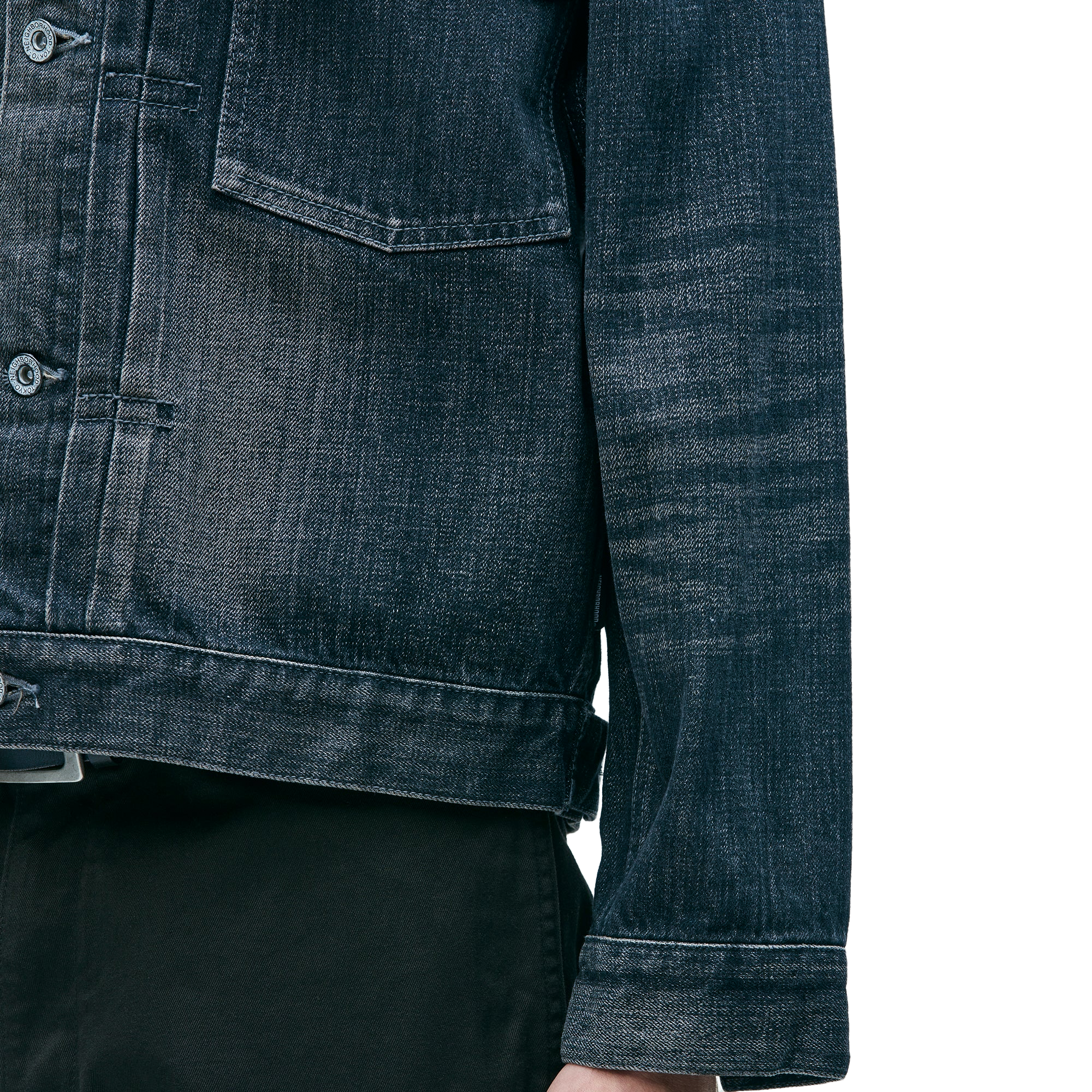 Neighborhood Washed Denim Type-2 Jacket Indigo 261XBNH-JKM02IN