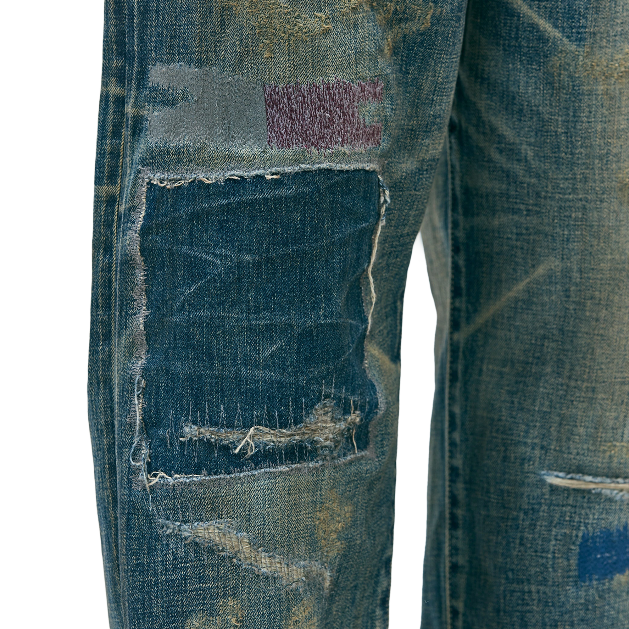 Neighborhood Savage Denim Dp Wide Pants Indigo 252XBNH-PTM07