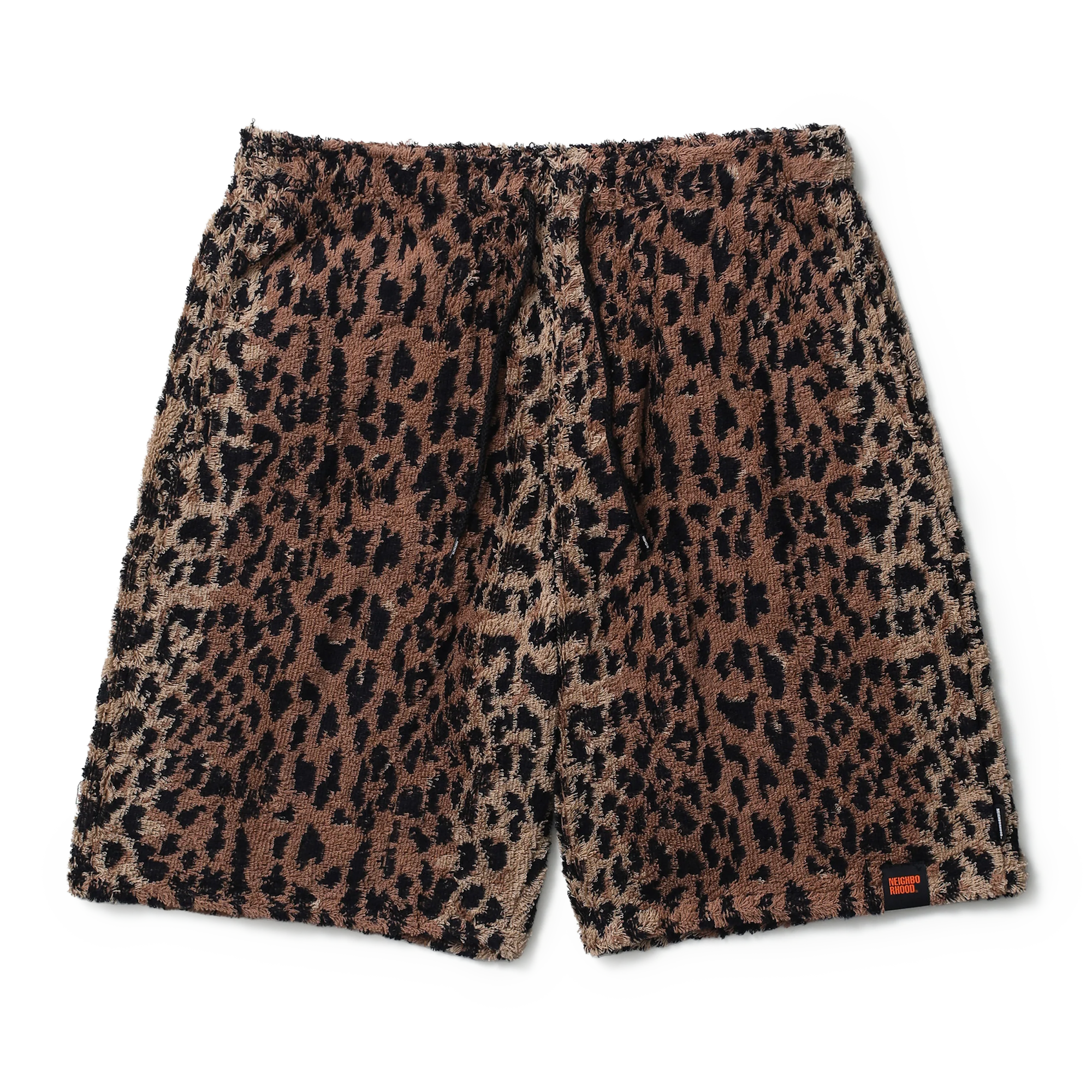 Neighborhood Nh X Hippopotamus Terry Cloth Short Pants Leopard
