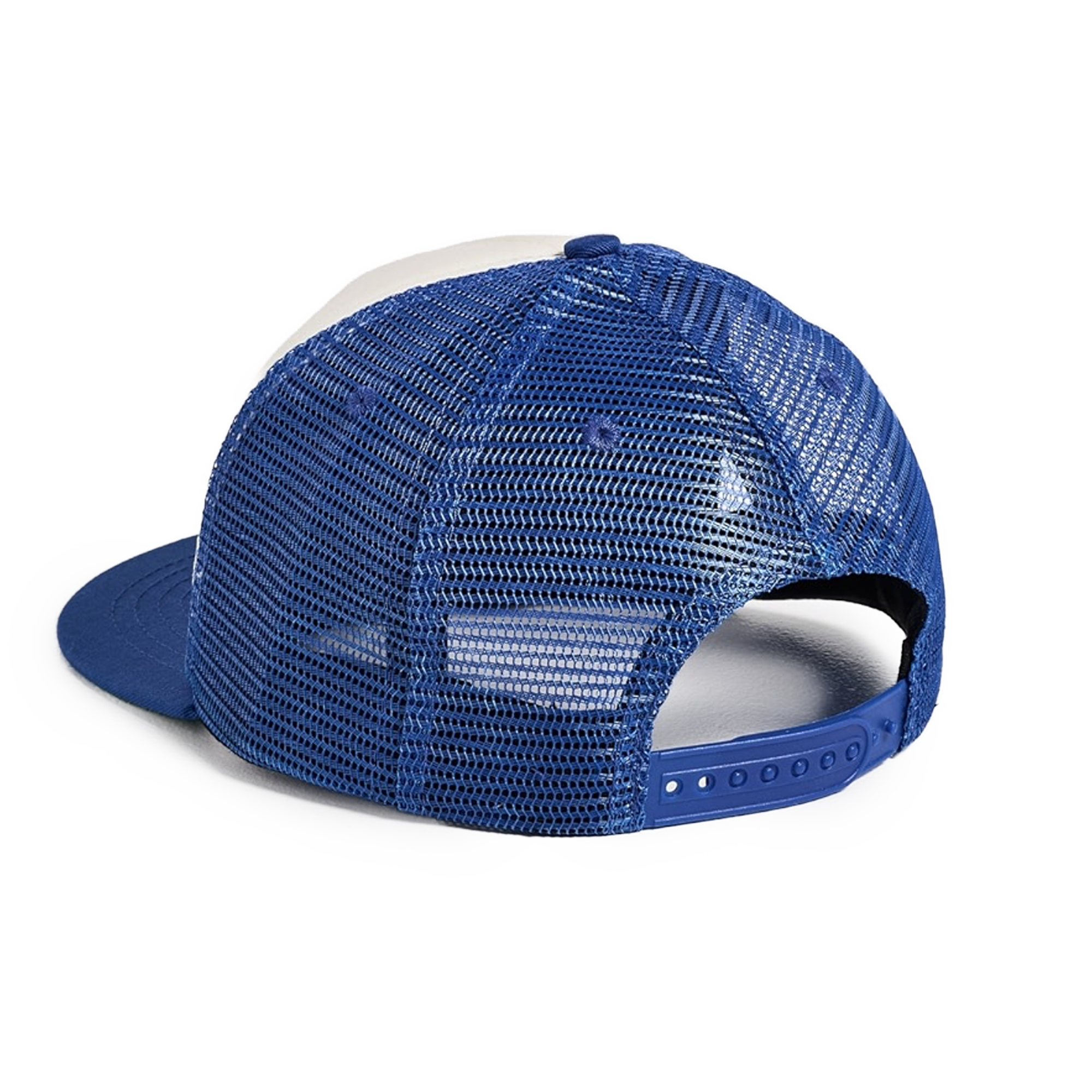 R H U D E Pit Stop Trucker Hat White/Blue/Red