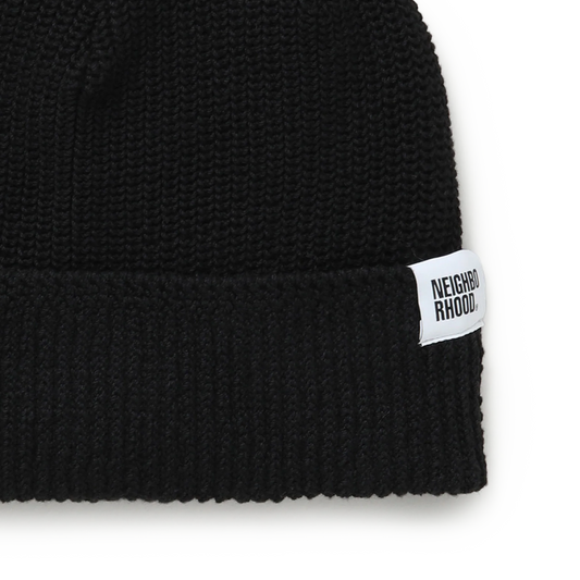 Neighborhood Jp Beanie Black