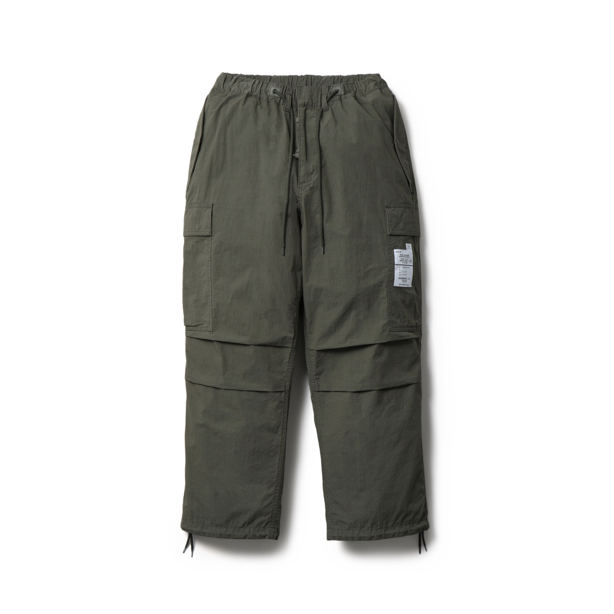 Neighborhood Wide Cargo Pants Olive Drab 252SPNH-PTM02