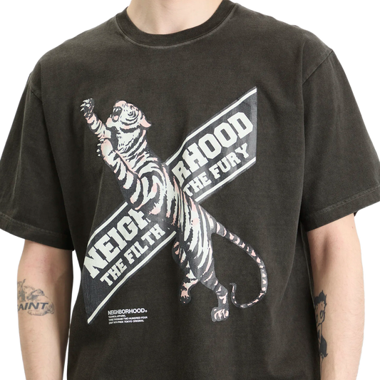 Neighborhood T-Shirt Short Sleeve - 17 Black 252PCNH-ST17