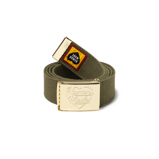 Human Made Web Belt Olive Drab HM31GD083