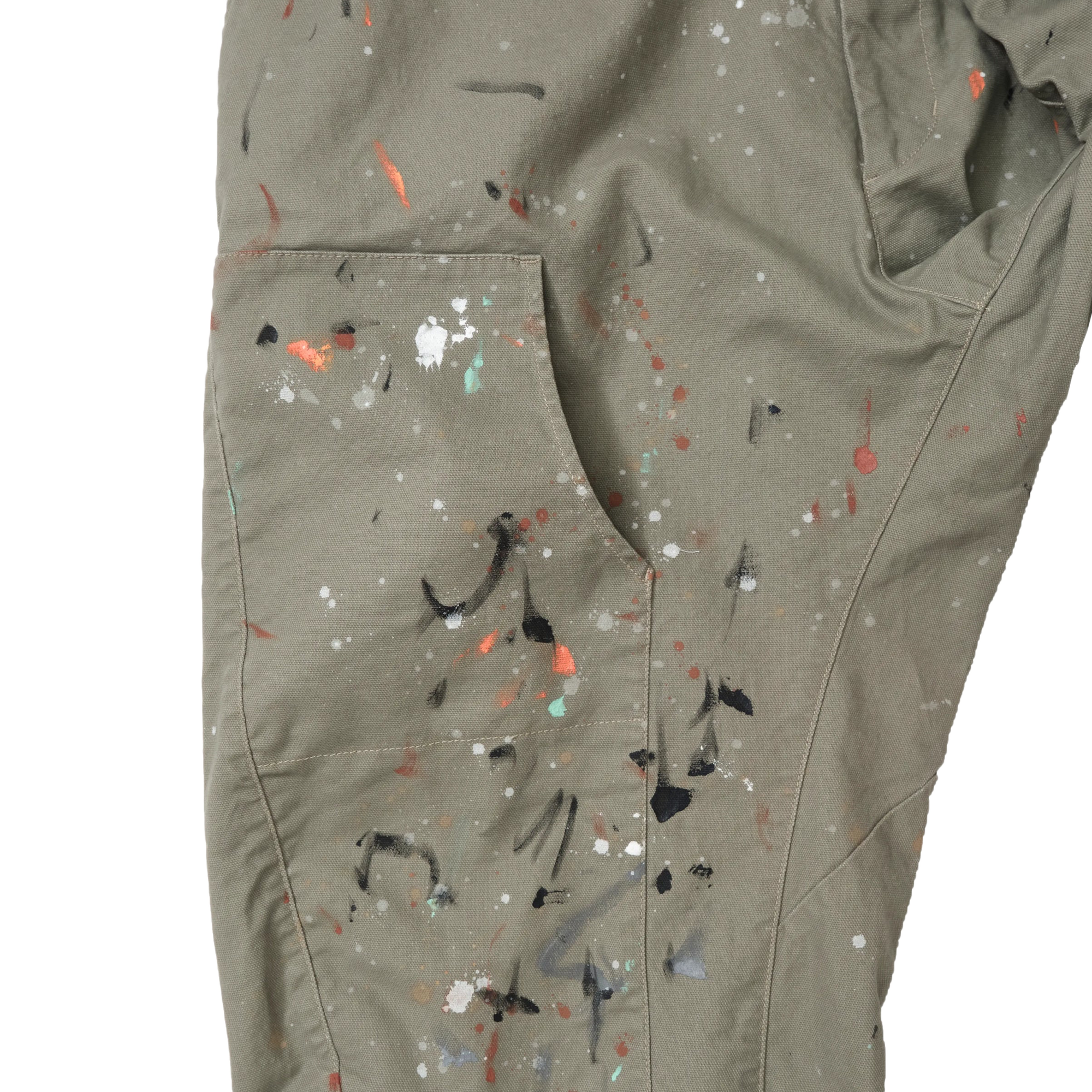 Magic Stick Tradivance Painter Pants Olive Grey