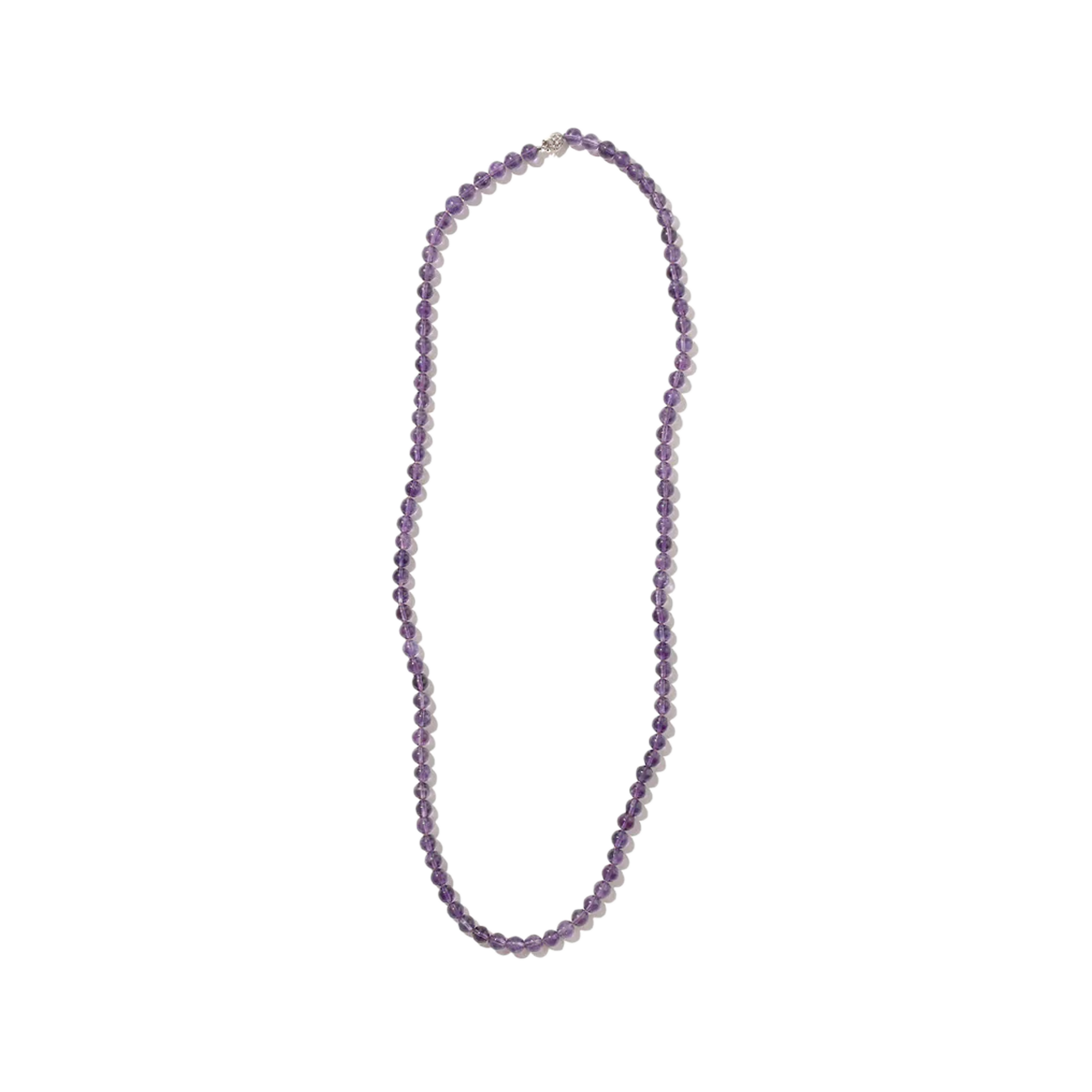 Needles Necklace Amethyst Purple