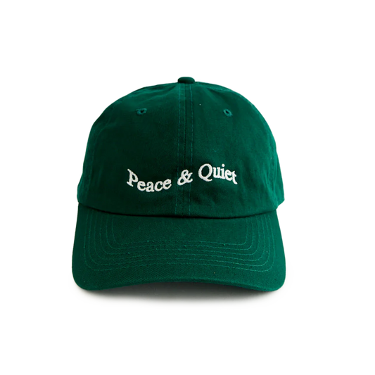 Museum of Peace & Quiet Wordmark Tye Dye Dad Hat Forest