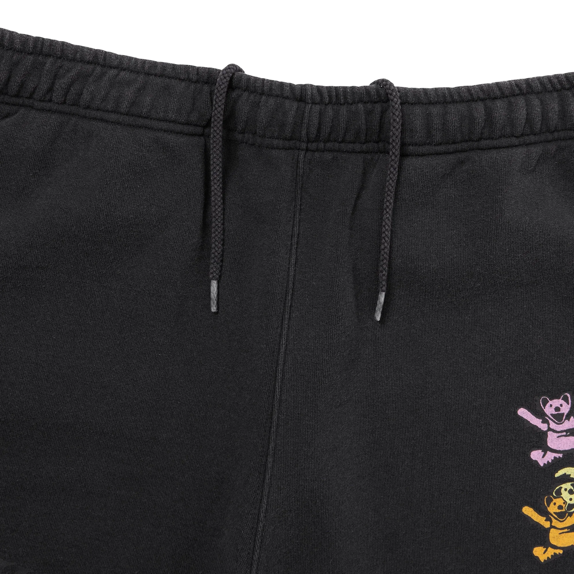 thisisneverthat x Grateful Dead Ol' Dancing Bears Washed Sweat Short Black