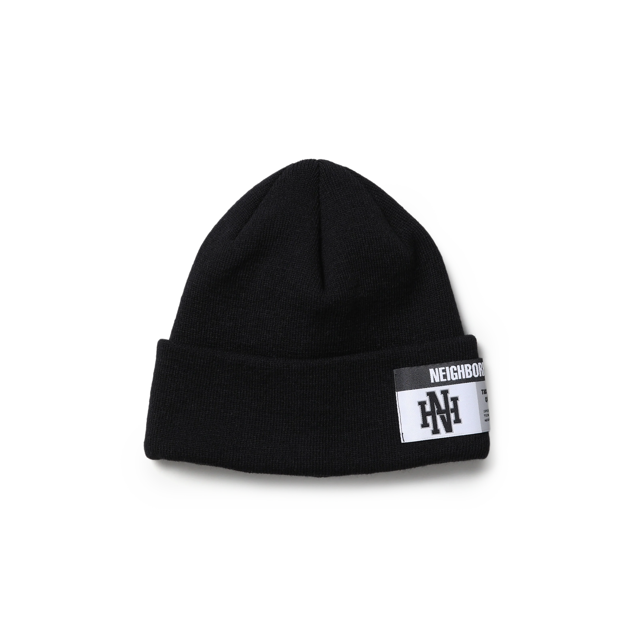 Neighborhood Beanie Black 252YGNH-HT01