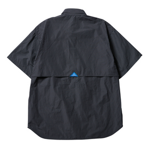 Liberaiders Grid Cloth Short Sleeve Shirt Black