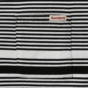 Liberaiders Multi Stripe Polo Shirt Black