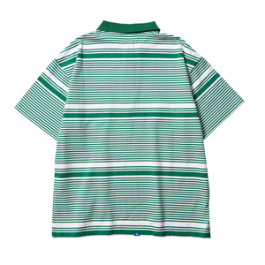 Liberaiders Multi Stripe Polo Shirt Green