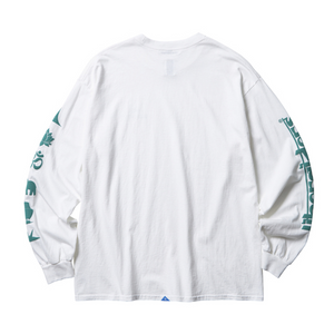 Liberaiders Sleeve Logo Long Sleeve T-Shirt White