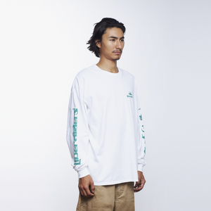 Liberaiders Sleeve Logo Long Sleeve T-Shirt White