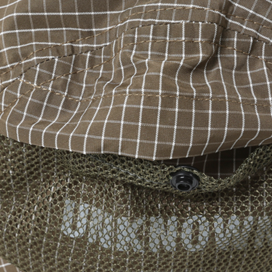 Liberaiders Grid Cloth Cap Brown