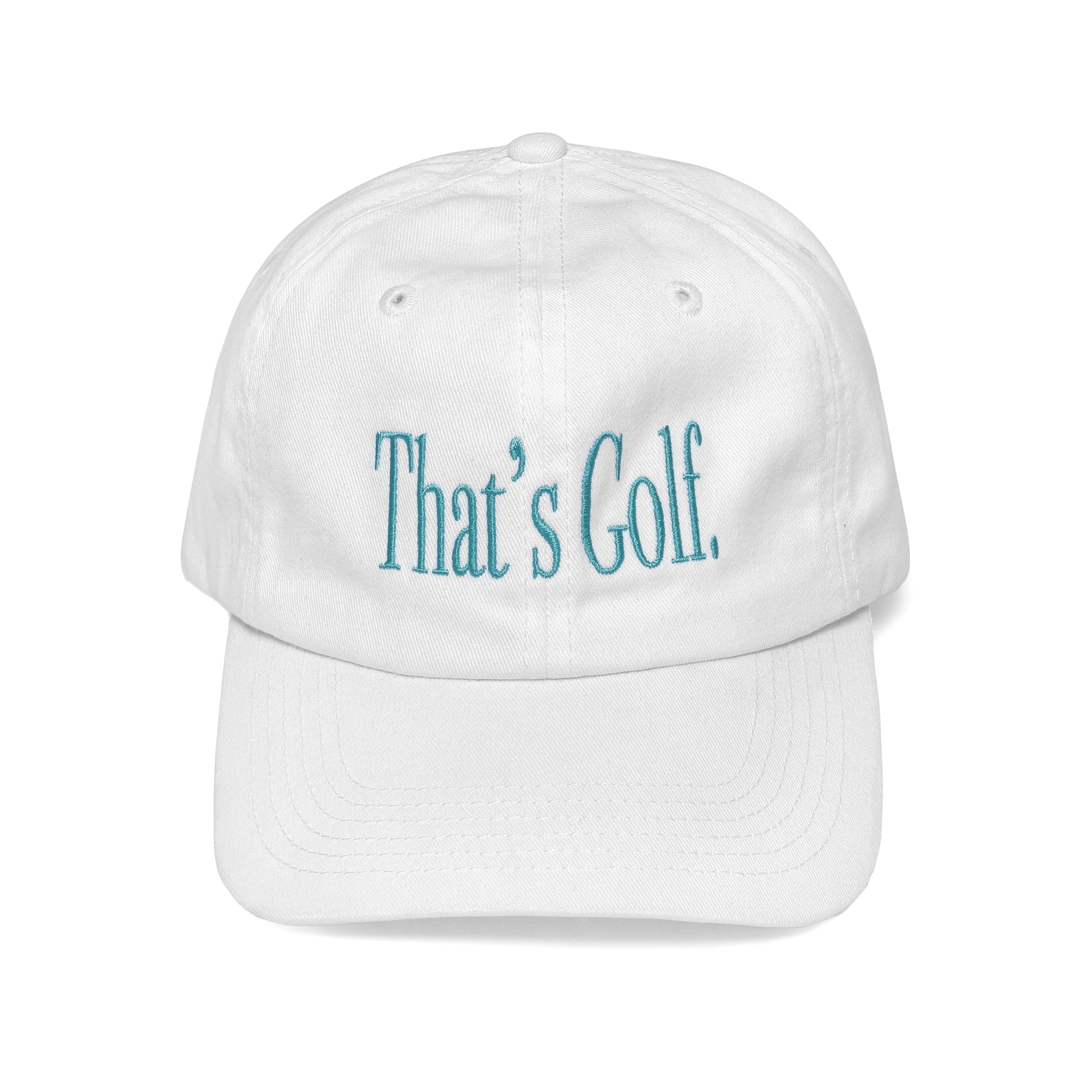 Metalwood That's Golf Dad Hat White
