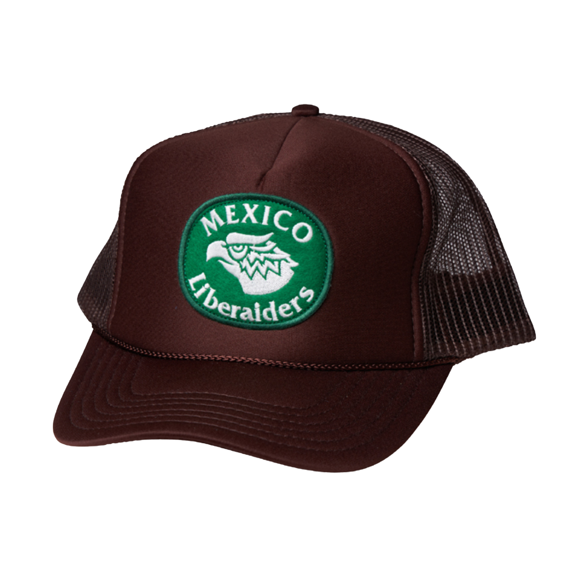 Liberaiders Eagle Logo Trucker Cap Brown