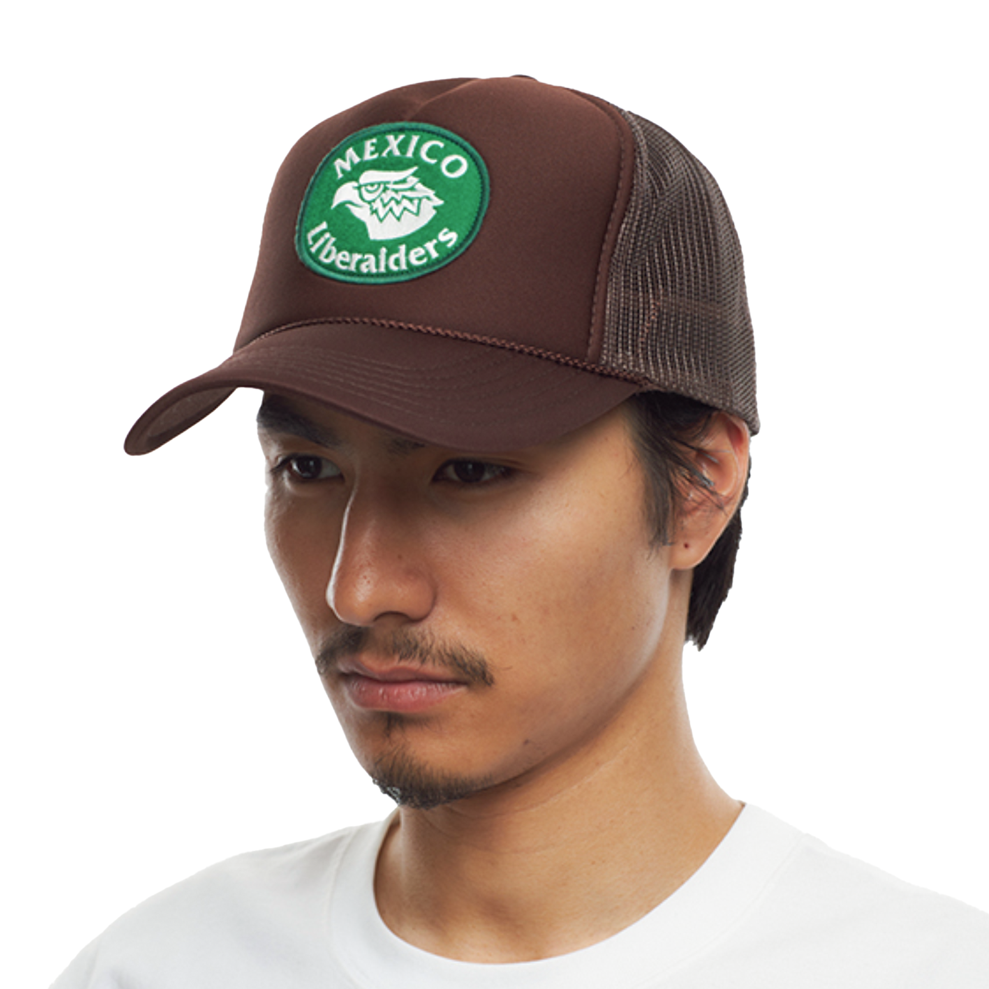 Liberaiders Eagle Logo Trucker Cap Brown