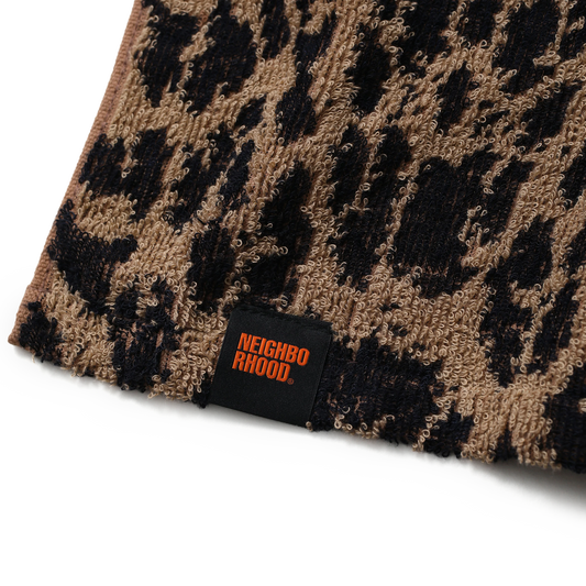 Neighborhood Nh X Hippopotamus Regular Bath Towel Leopard