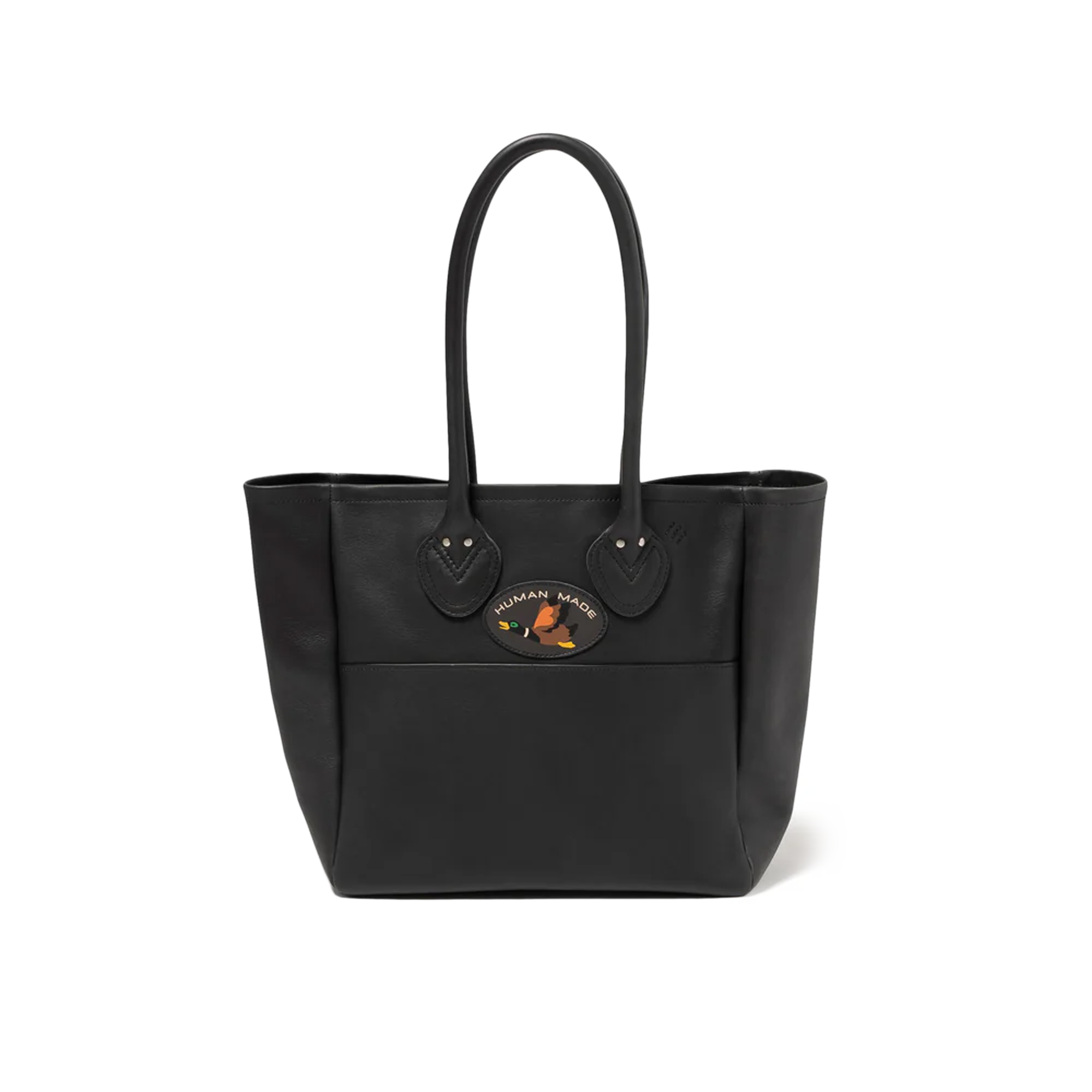 Human Made Leather Tote Black HM30GD091