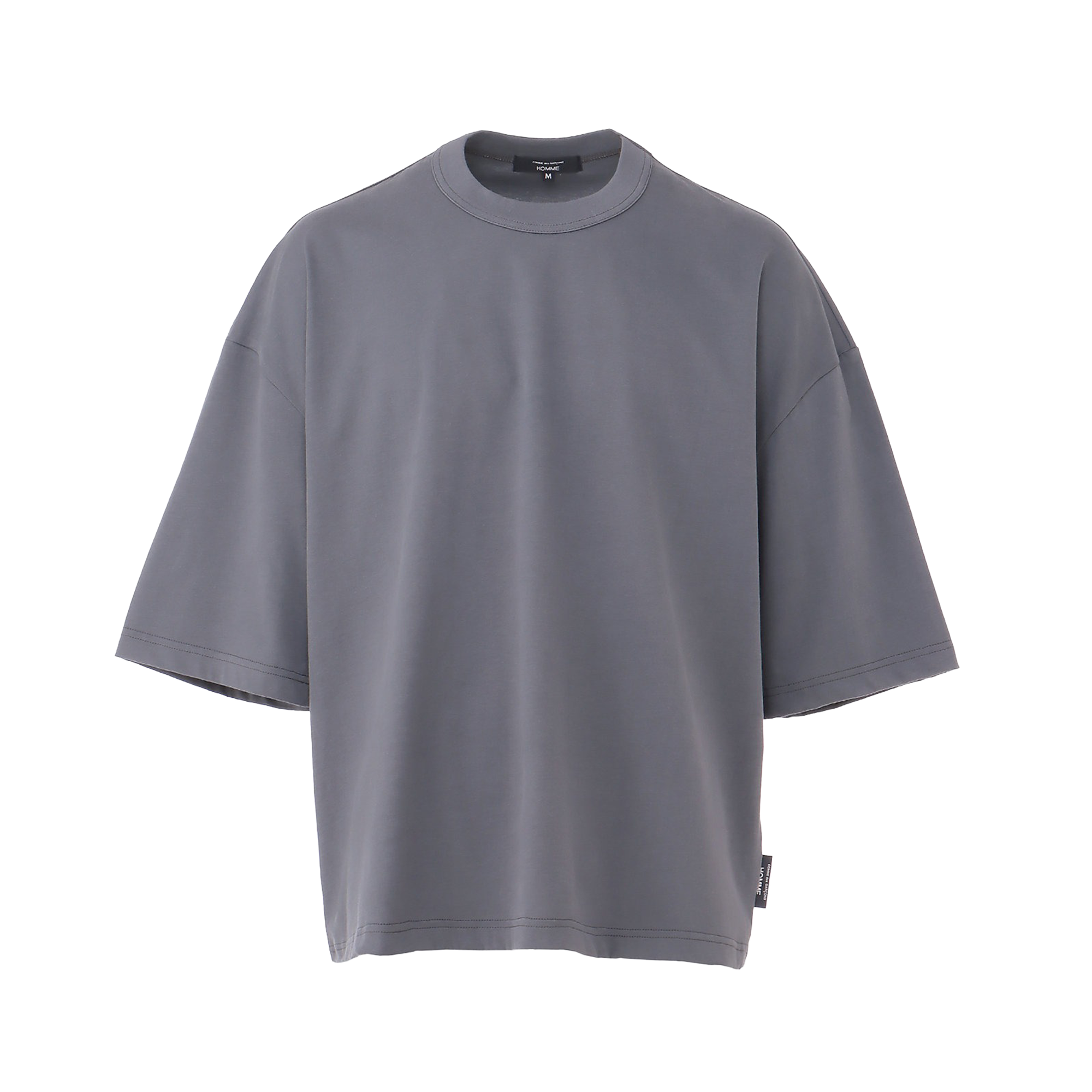 Comme des Garcons Homme Plain T-Shirt HQ-T001-051 Charcoal