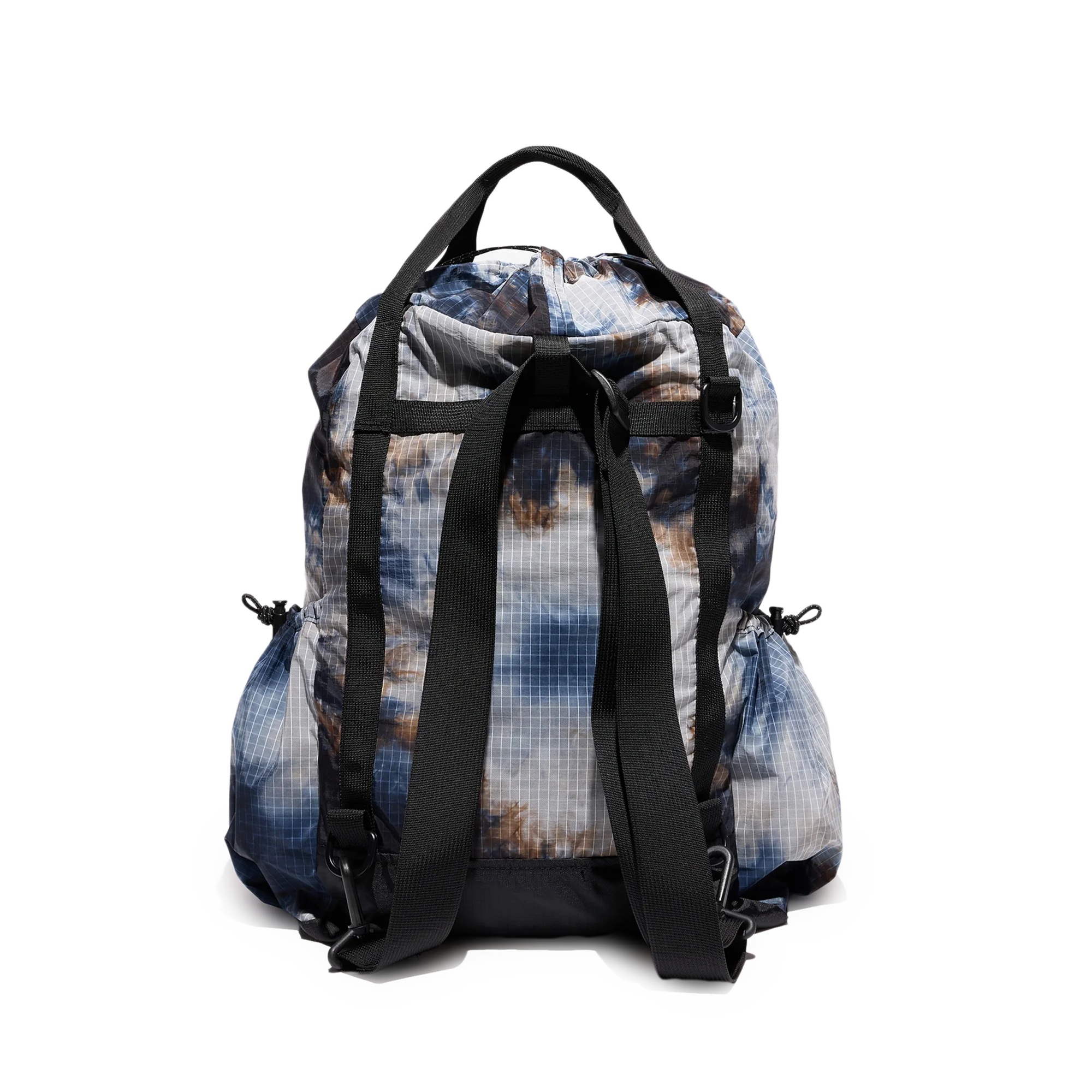 Engineered Garments UL 3 Way Bag Navy Nylon Tie Dye Print Ripstop