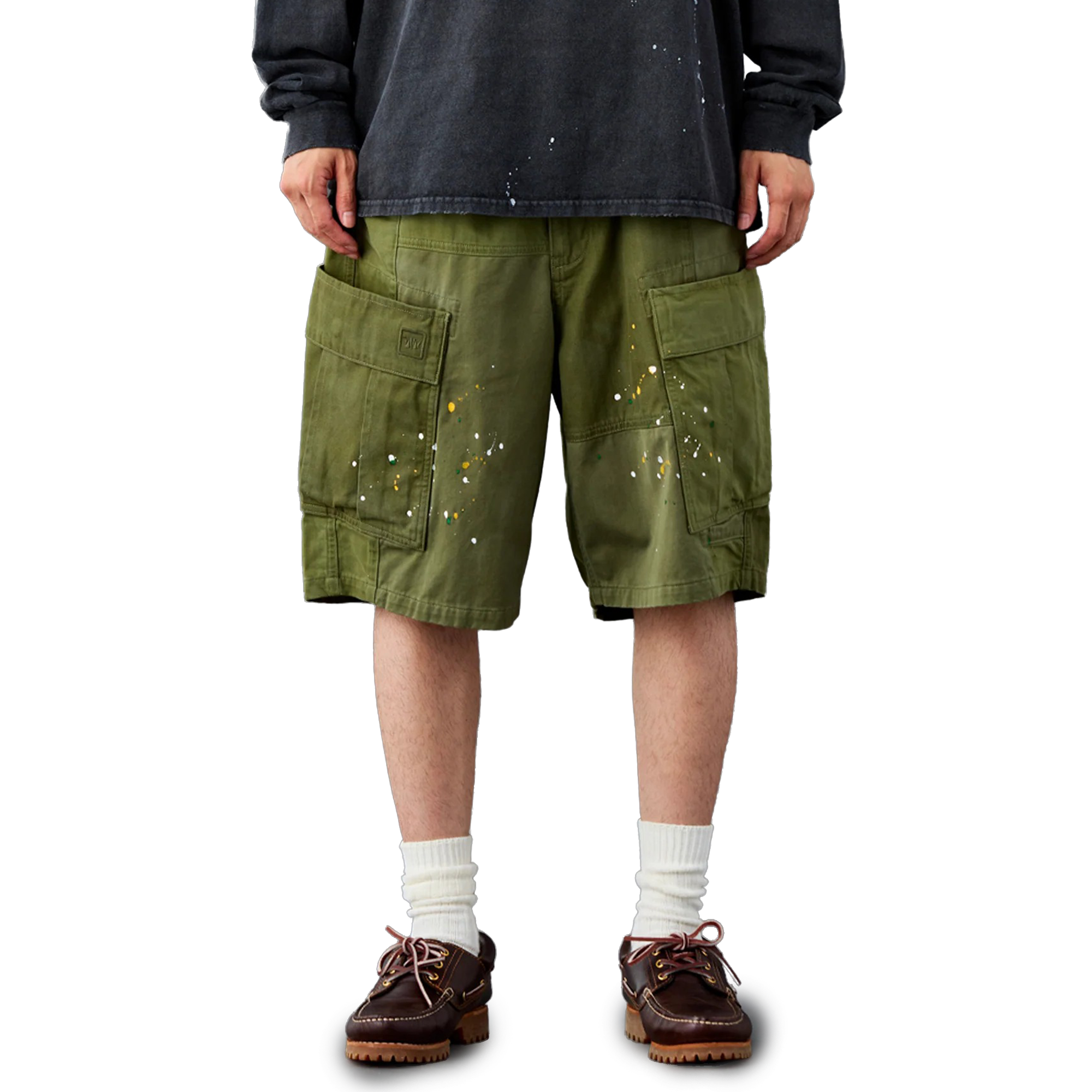 Liberaiders Patchwork BDU Shorts Olive